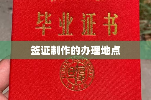 苏州签证制作的办理地点