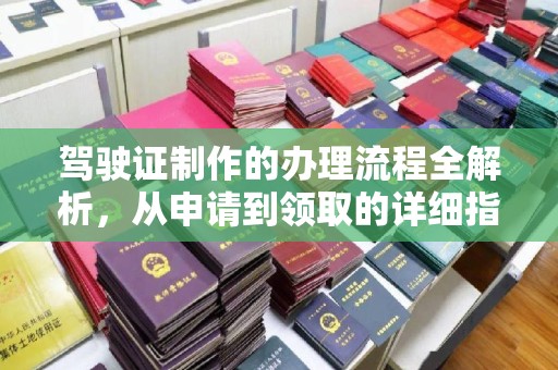 苏州驾驶证制作的办理流程全解析，从申请到领取的详细指南