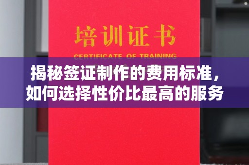 苏州揭秘签证制作的费用标准，如何选择性价比最高的服务？