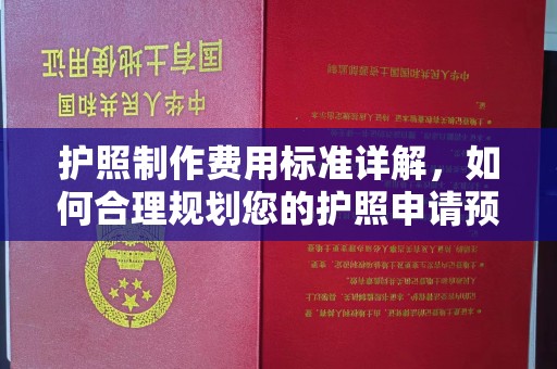 苏州护照制作费用标准详解，如何合理规划您的护照申请预算