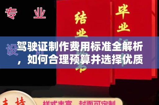 苏州驾驶证制作费用标准全解析，如何合理预算并选择优质服务？